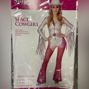 Space cowgirl halloween costume size xsmall 0/2